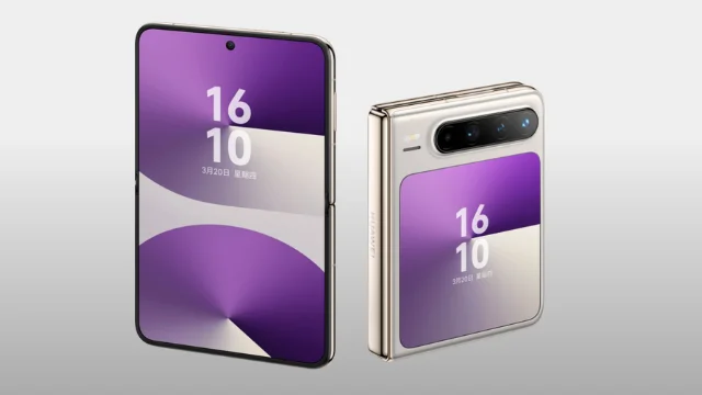 Huawei Pura X foldable phone with a 6.3-inch 16:10 display