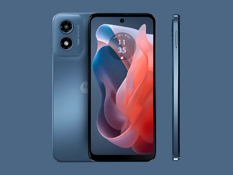 the Moto G Play 2024 doesn’t go overboard with flashy design, its clean and minimal look gives it broad appeal