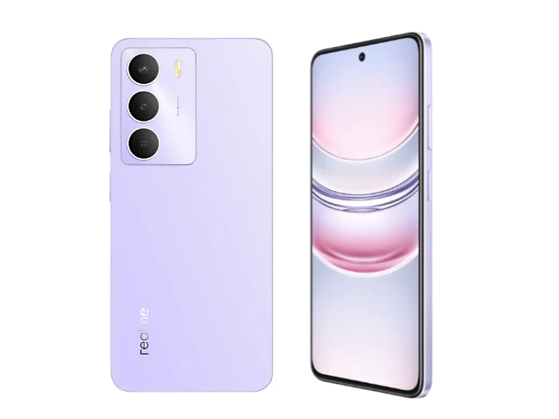 The Realme C73 5G is available in Crystal Purple, Jade Green, and Onyx Black color options